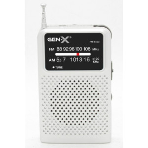 RADIO PORTATIL AM/FM ANALOGICA GRIS...