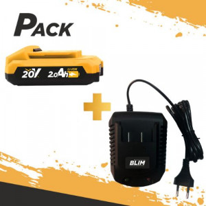 BATERIA 20V 2AH BLIM + CARGADOR DE...