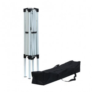 CARPA PLEGABLE ACERO 3X3 METROS GRIS...