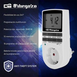 PROGRAMADOR DE ENCHUFE PG 25 POTENCIA...