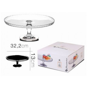 PLATO VIDRIO PARA REPOSTERIA DE 32CM...