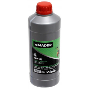 LUBRICANTE SINTÉTICO 4T 10W40. 1L MADER