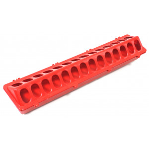 COMEDERO RECTANGULAR PARA AVES 50CM....