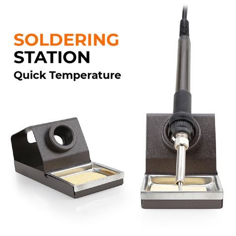 ESTACION DE SOLDADURA Y PISTOLA DE AIRE CALIENTE 900W (3 EN 1) BAKU-8305D - 53921-2