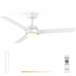 VENTILADOR DE TECHO 30W 47" CON LED Y...