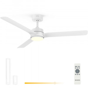 VENTILADOR DE TECHO 30W 52" CON LED Y...