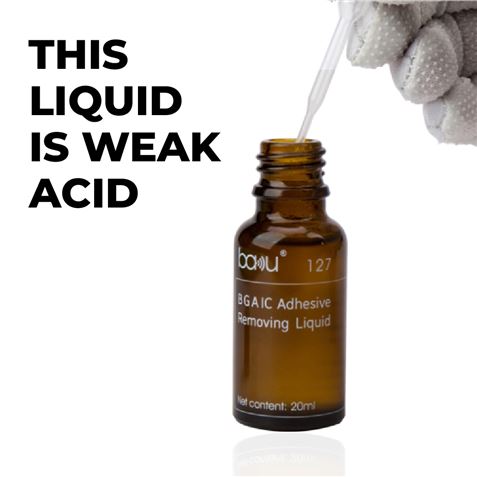 LIQUIDO PARA ELIMINAR PEGAMENTO DE CIRCUITOS BGA IC BAKU-127 - 53951-1