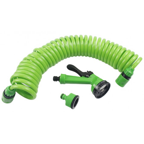MANGUERA JARDIN ESPIRAL 7,5 Mtrs....