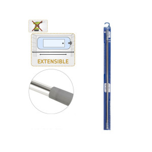 BARRA EXTENSIBLE BAÑO ACERO INOX 22MM...