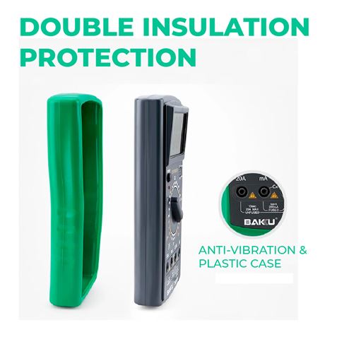 MULTIMETRO DIGITAL BAKU 9205B - 53969-1