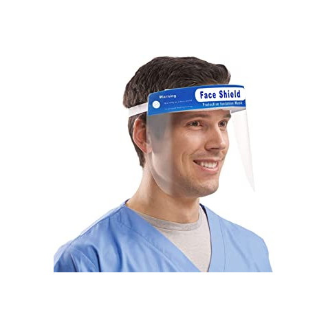 PACK 5 VISERAS FACE SHIELD PROTECTORA...