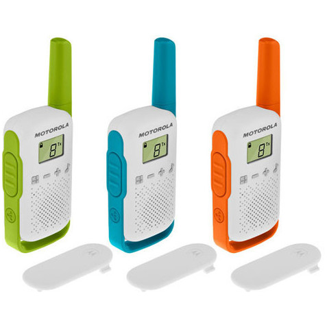 PACK 3 WALKIE - TALKIE MOTOROLA TLKR T42