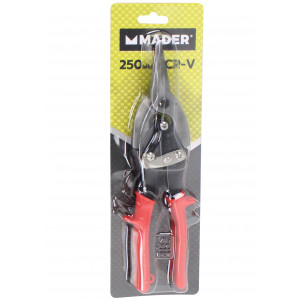 TIJERA CORTA CHAPA RECTA 250MM CRV MADER