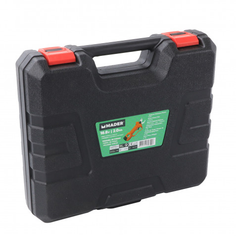 TIJERA DE PODA BATERIA 16.8V 2X2Ah MADER