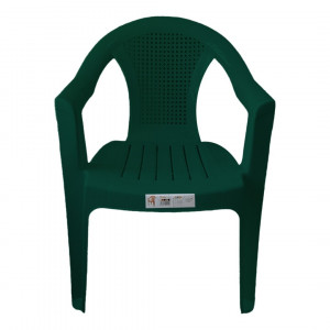 SILLA DE JARDIN VERDE 56X57X79CM