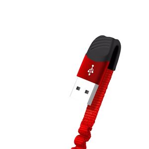 CABLE NB127 CARGA RAPIDA RESORTE USB - MICRO USB | 2.1A | 1 METRO |NEGRO XO - XONB127