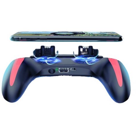 GAMEPAD PARA SMARTPHONES 4.7" - 6.5" CON DOBLE VENTILADOR XO - XOH10-1 GAMEPAD PARA SMARTPHONES 4.7" - 6.5" CON DOBLE VENTILADOR XO - XOH10-1