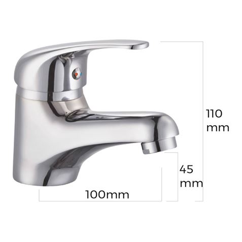 MONOMANDO LAVABO SERIE HIDRO EDM - 01160_1