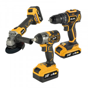 PACK 20V TALADRO + LLAVE IMPACTO +...