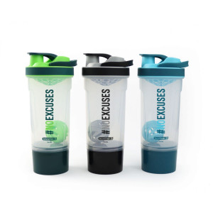 BOTELLA PLASTICA 700ML GYM SHAEKER...
