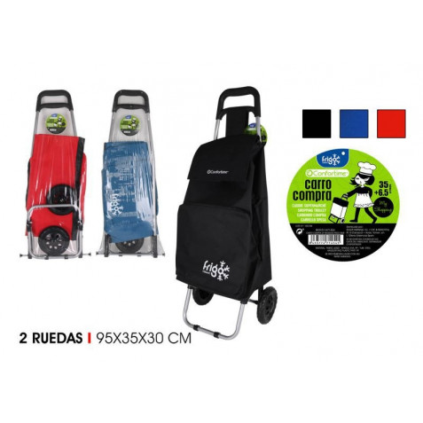 CARRO DE LA COMPRA 2 RUEDAS FRIGO 24L...