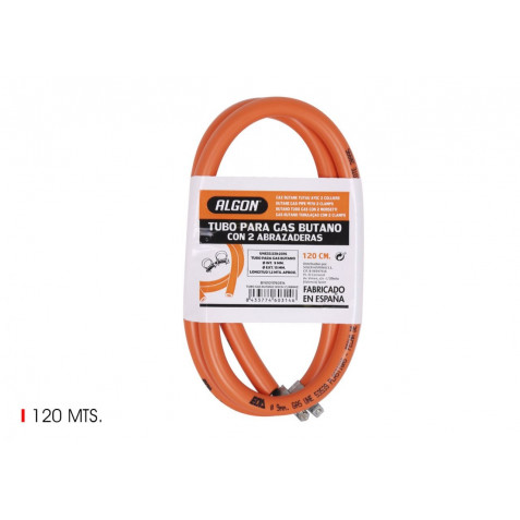 MANGUERA GAS BUTANO 120CM CON...