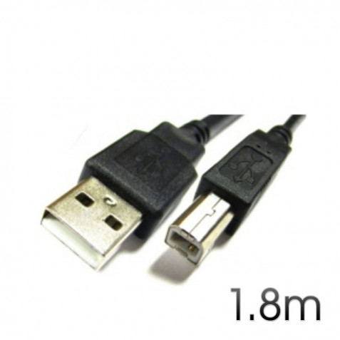 CABLE USB 2.0 IMPRESORA 1.8M AM-BM...
