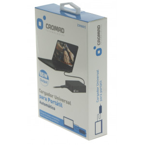 CARGADOR UNIVERSAL AUTOMÁTICO 65W CROMAD