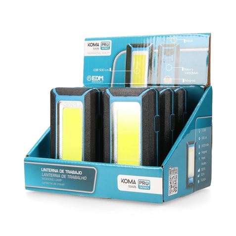 LINTERNA LED PROFESIONAL COB 500LUMENS 8W HOMA TOOLS - 36444_6