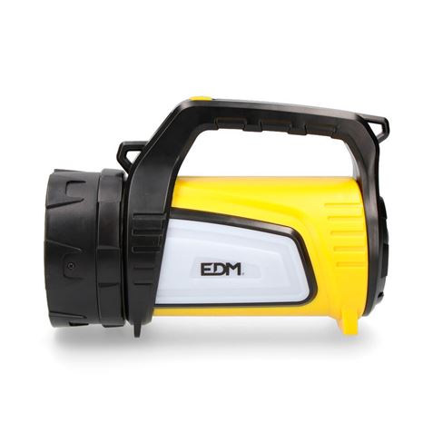 LINTERNA MULTIFUNCIÓN PORTATIL LUZ PRINCIPAL + LATERAL + POWERBANK EDM - 36441_1