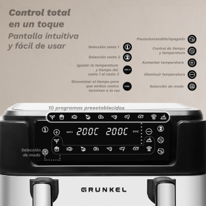 FREIDORA DE AIRE 10 LITROS 2800W...