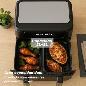 FREIDORA DE AIRE 10 LITROS 2800W...
