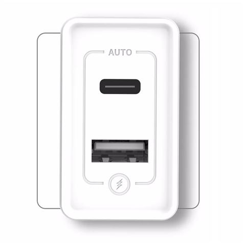 CARGADOR DE CORRIENTE L43 18W + QUICK CHARGE 3.0 XO - XOL43WH-1