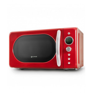 MICROONDAS VINTAGE ROJO 700W. GRUNKEL