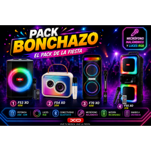 PACK ALTAVOCES XO