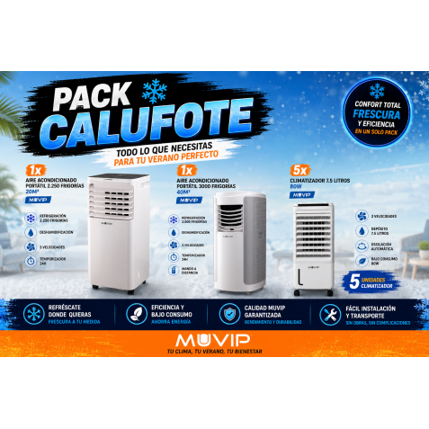PACK AIRE ACONDICIONADO 2250 + AIRE...