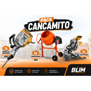 PACK HORMIGONERA 140 LITROS +...