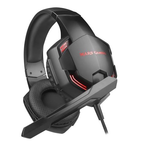 AURICULARES MARS GAMING MHXPRO71 | 7.1 SUPERBASS | MICRO PLEGABLE | LED - MHXPRO71-1