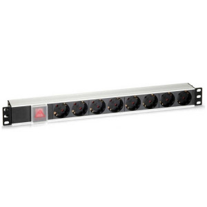REGLETA PDU RACK 19" 8 TOMAS +...
