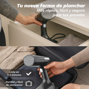 PLANCHA VAPOR VERTICAL 1600W 310ML...