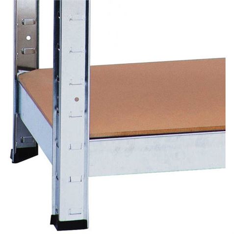 ESTANTERIA MODULAR GALVANIZADA CON 5 BALDAS AJUSTABLES 180X90X40CM - 75830-3