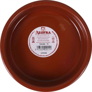 CAZUELA 14CM VITRO AZOFRA