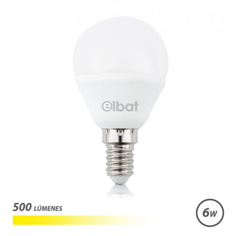 BOMBILLA LED G45 | 6W | 500LM | E14 |...