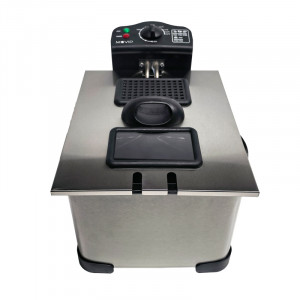 FREIDORA 5 LITROS INOX 2000W...