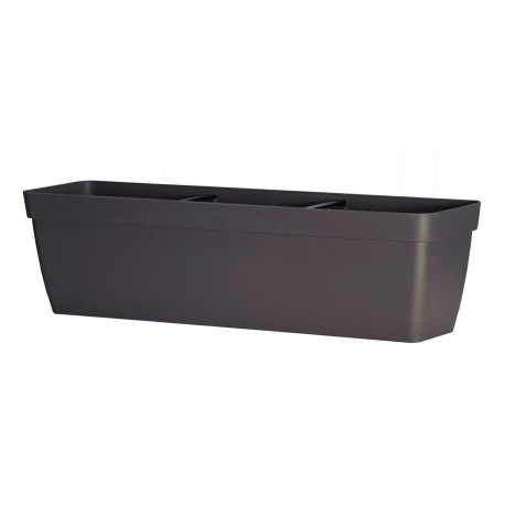 MACETA RECTANGULAR 60CM ANTRACITA CON...