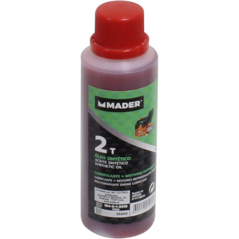LUBRICANTE SINTÉTICO 2T. 125mL MADER