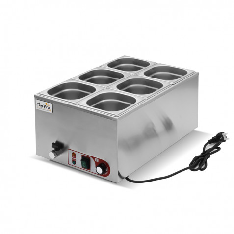 BAÑO MARIA INDUSTRIAL 6 CUBETAS 1200W...