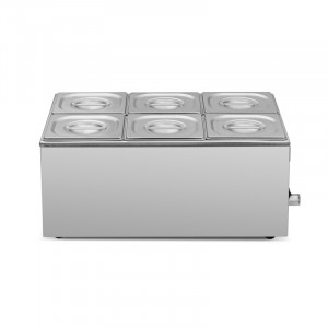 BAÑO MARIA INDUSTRIAL 6 CUBETAS 1200W...