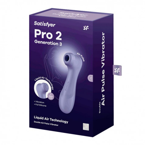 SATISFYER PRO 2 GEN 3 LIQUID AIR LILA...