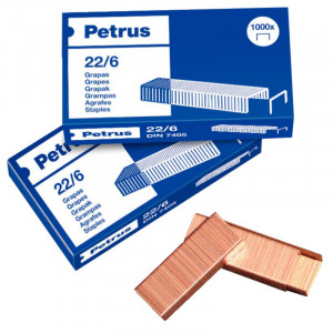 GRAPAS 22/6 CAJA 1000 UNIDADES PETRUS...